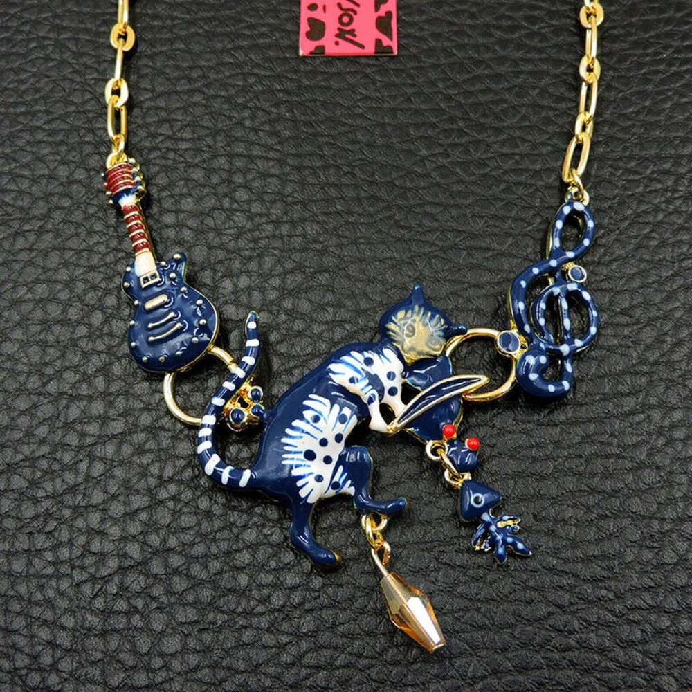 Betsey Johnson Charm Choker